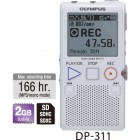Reportofon digital Olympus DP-311 white